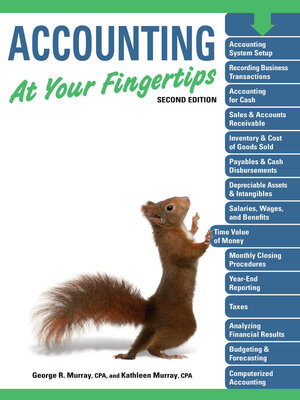 cover image of Accounting at Your Fingertips